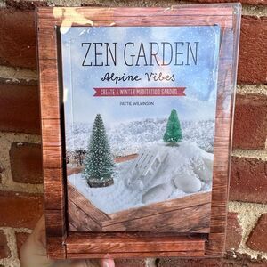 Zen Garden Alpine Vibes winter meditation garden desktop NEW